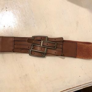 Anthropologie High-Waisted Leather Belt